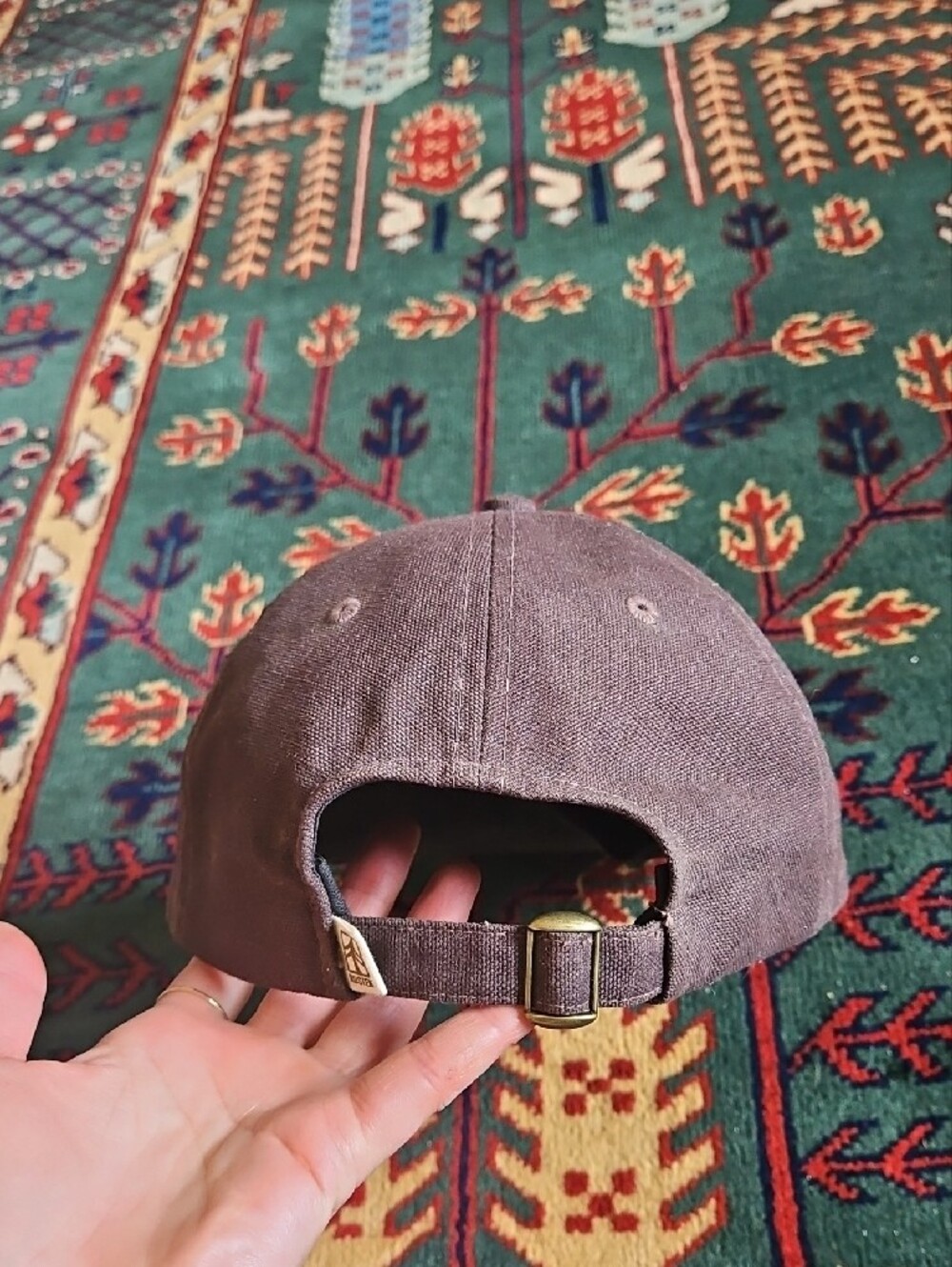 Rustek Plastic Free Brown Fish Patch Cap - Picture 4 of 4
